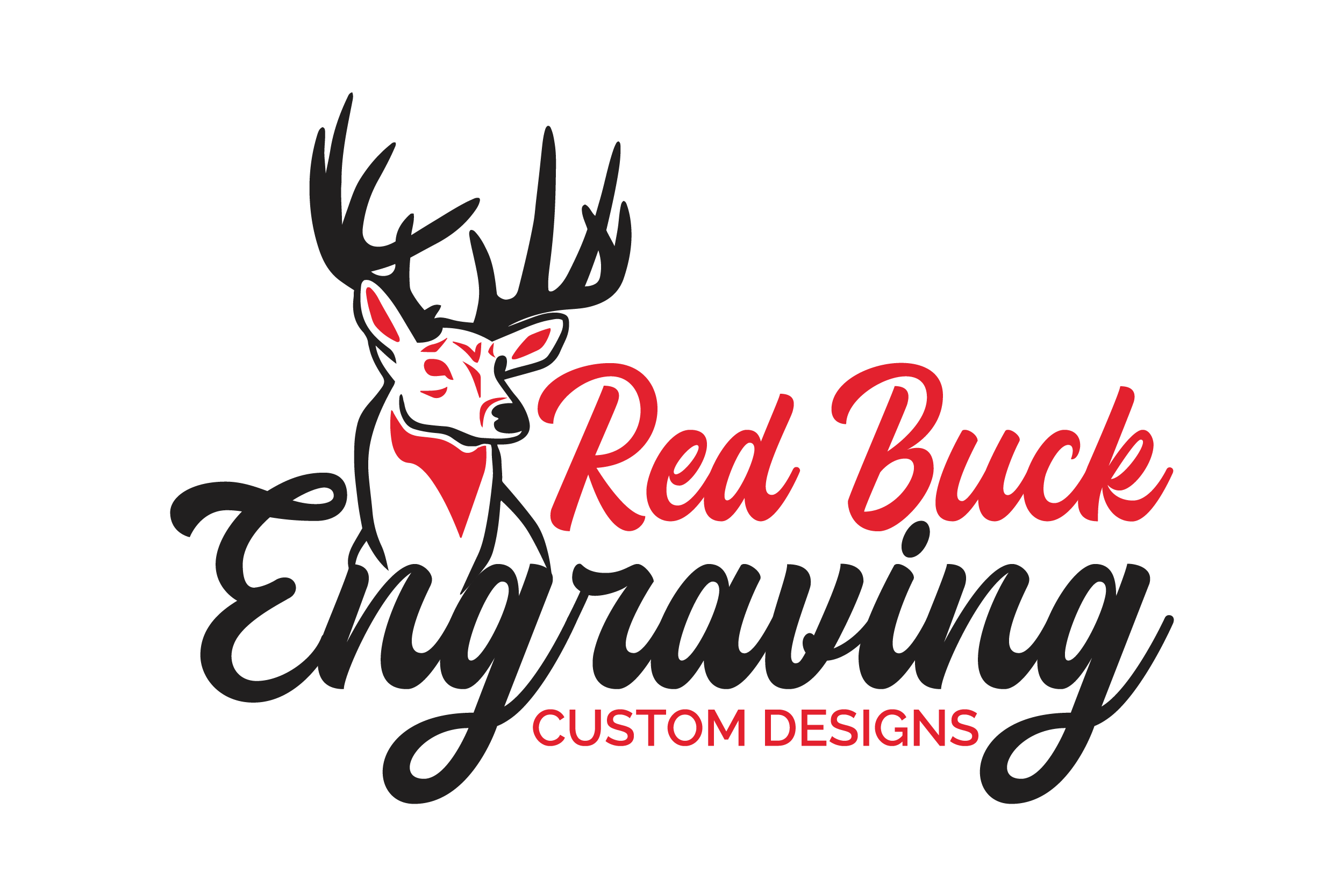 Red Buck Engraving